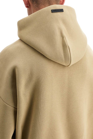 Hooded Sweatshirt With Half Zip