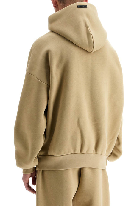 Hooded Sweatshirt With Half Zip