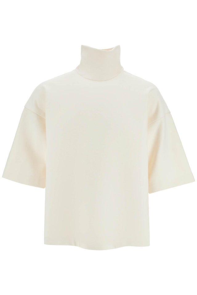 Oversized High-neck T