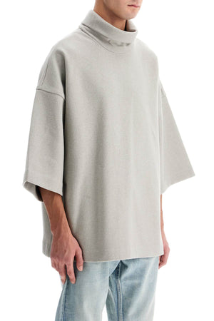 Oversized High-neck T