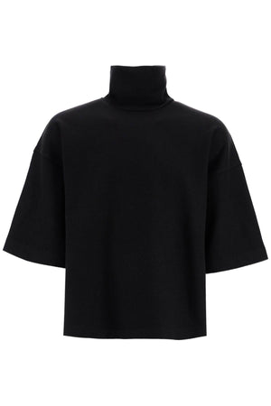 Oversized High-neck T