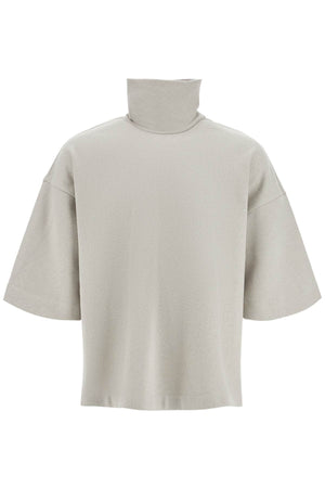 Oversized High-neck T