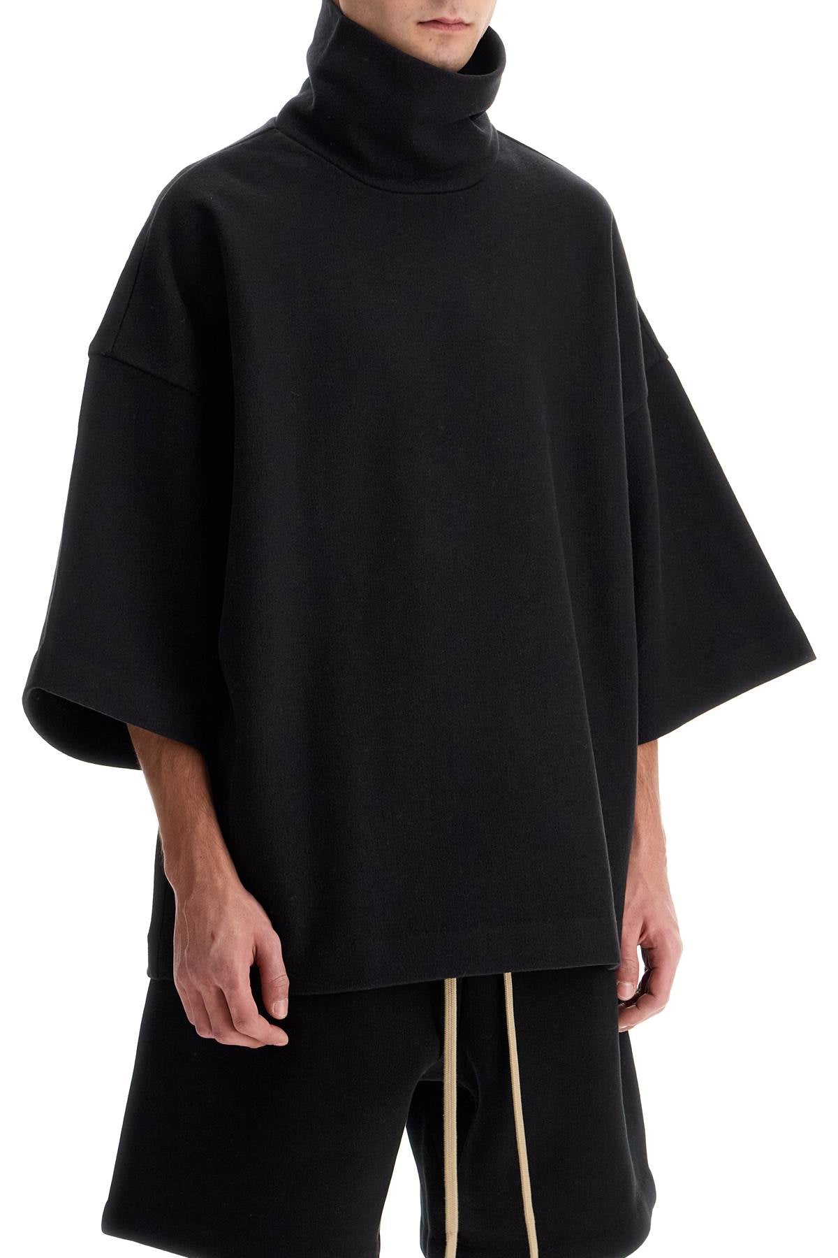 Oversized High-neck T