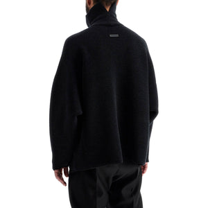 High-neck Ottoman Pullover