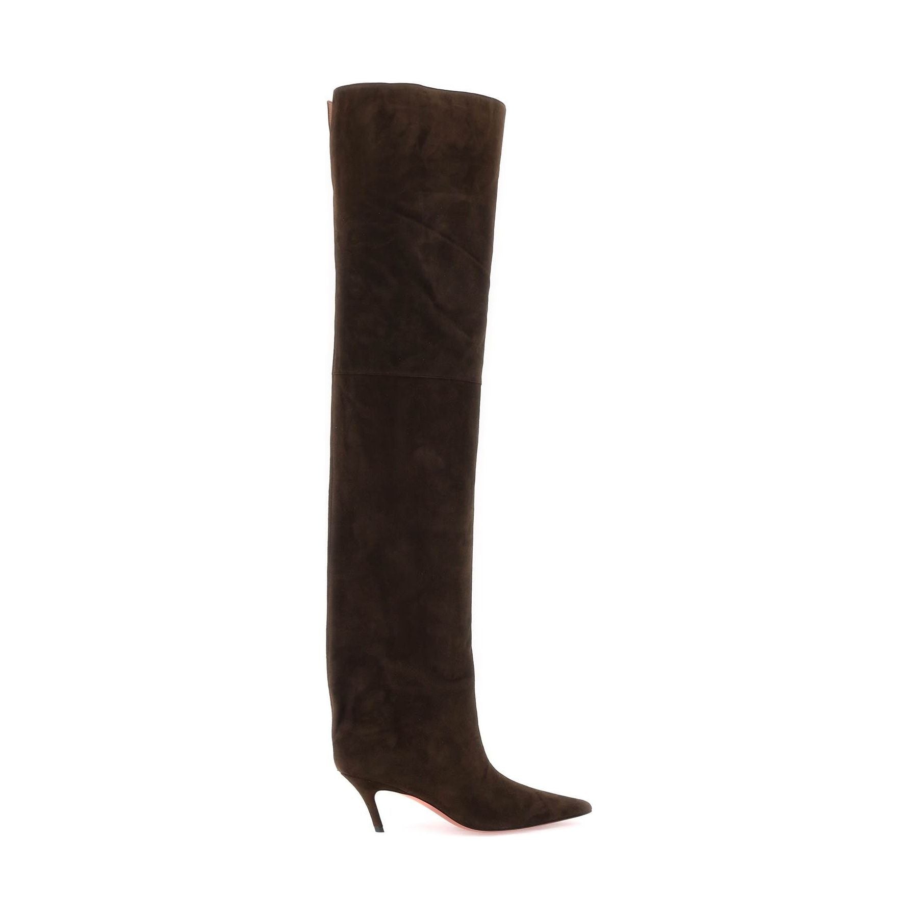Suede Fiona Thigh High Boots