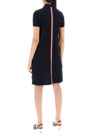 Rwb Striped Polo Dress With Band