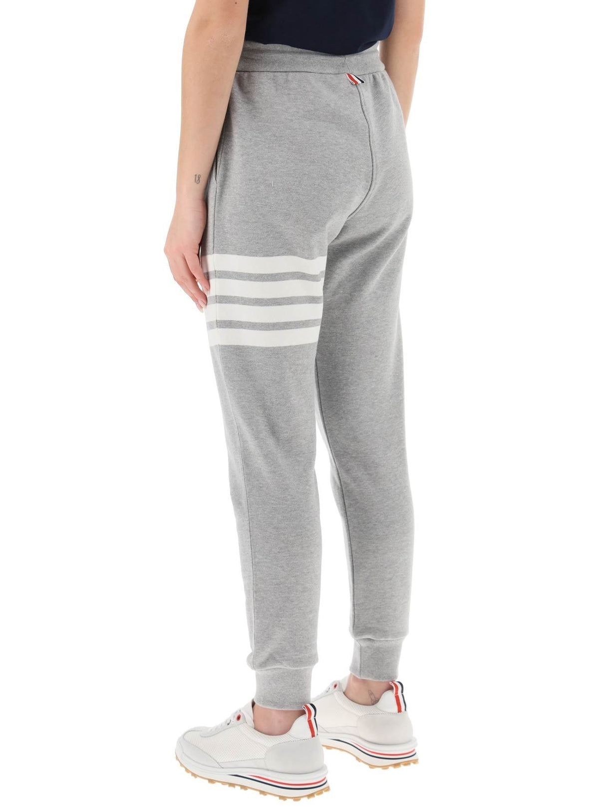 4-Bar Striped Sweatpants-Thom Browne-JOHN JULIA