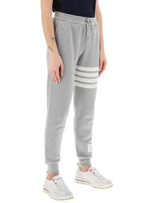 4-Bar Striped Sweatpants-Thom Browne-JOHN JULIA