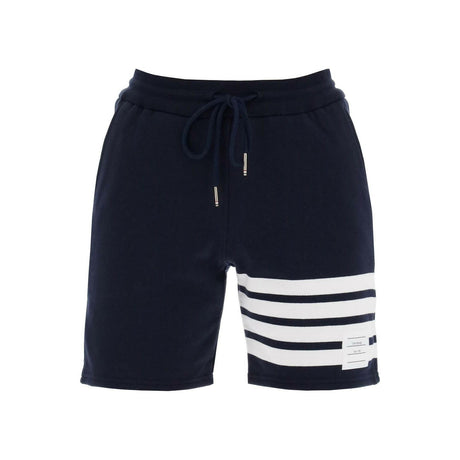 Classic Loopback 4-Bar Cotton Shorts.