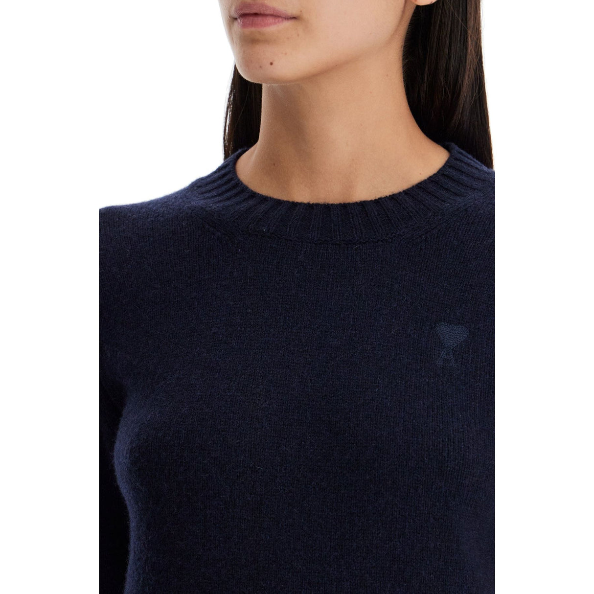 AMI ALEXANDRE MATTIUSSIAMI ALEXANDRE MATTIUSSI-"Cashmere And Wool Pullover -JOHN JULIA.