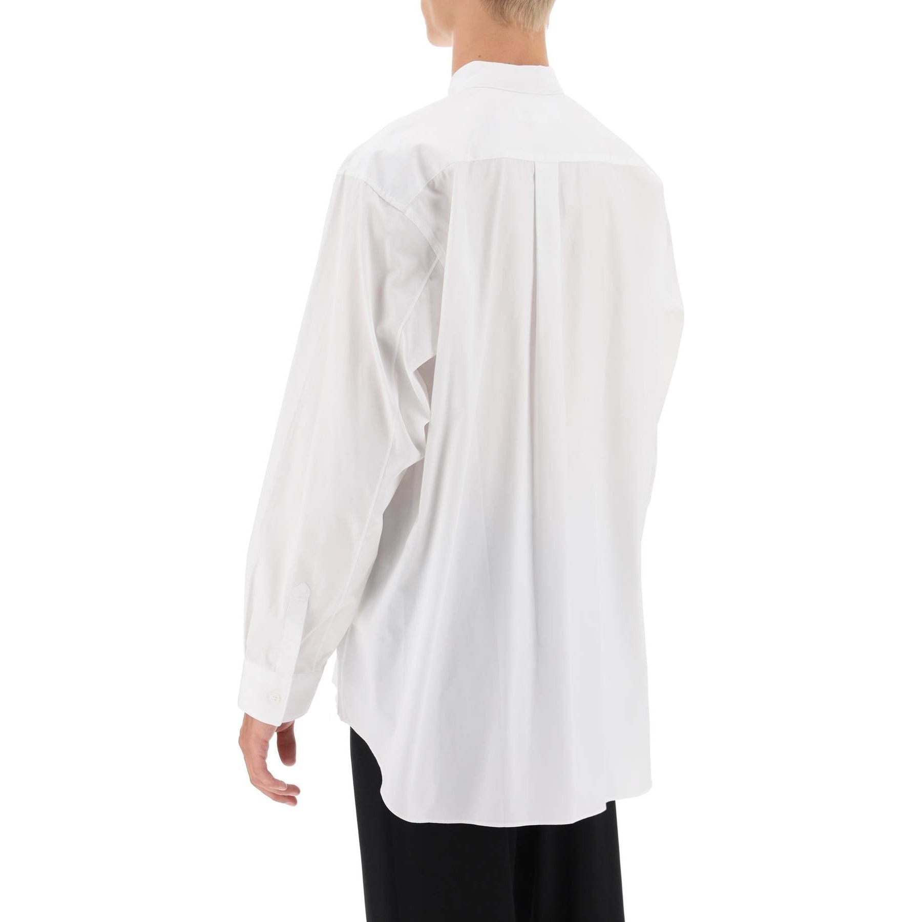 X Lacoste Oversized Shirt With Maxi Patch
