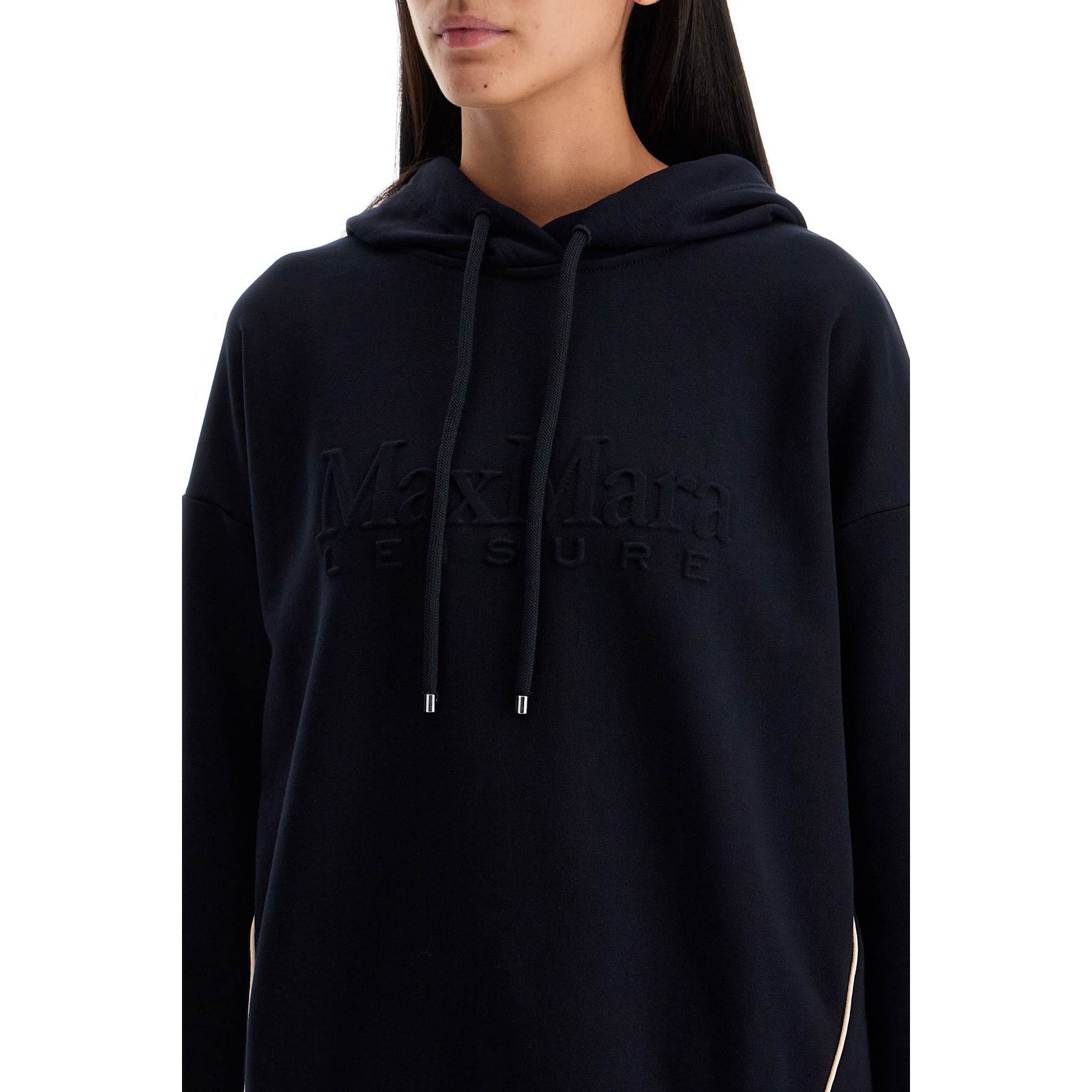 Hooded Sweatshirt With Piping