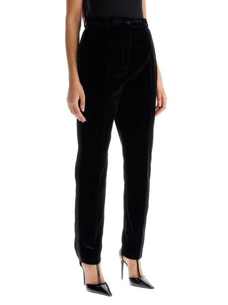 Velvet Tuxedo Pants