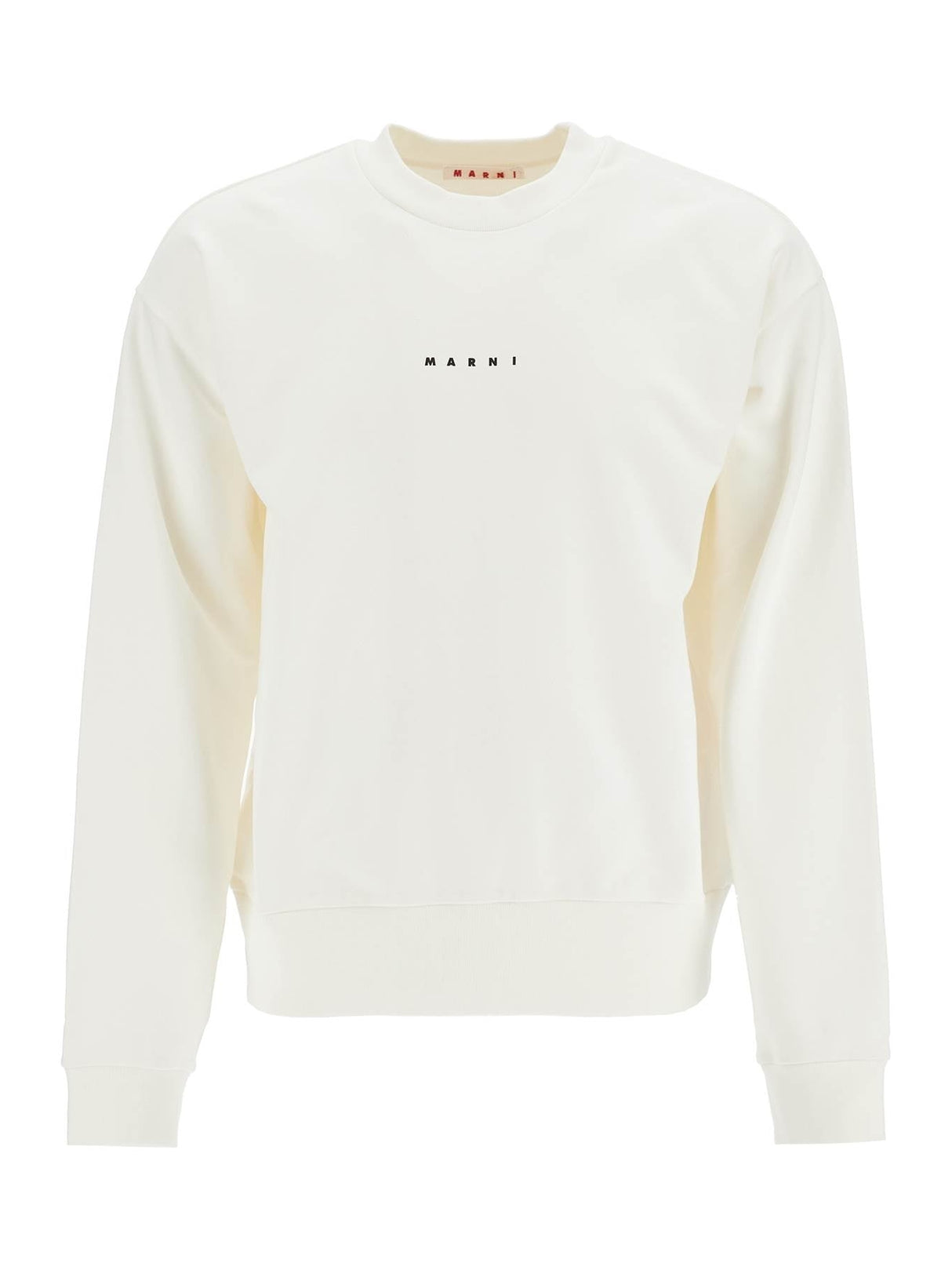 Oversized Graphic Cotton Sweatshirt-Marni-JOHN JULIA