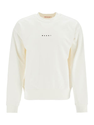 Oversized Graphic Cotton Sweatshirt-Marni-JOHN JULIA