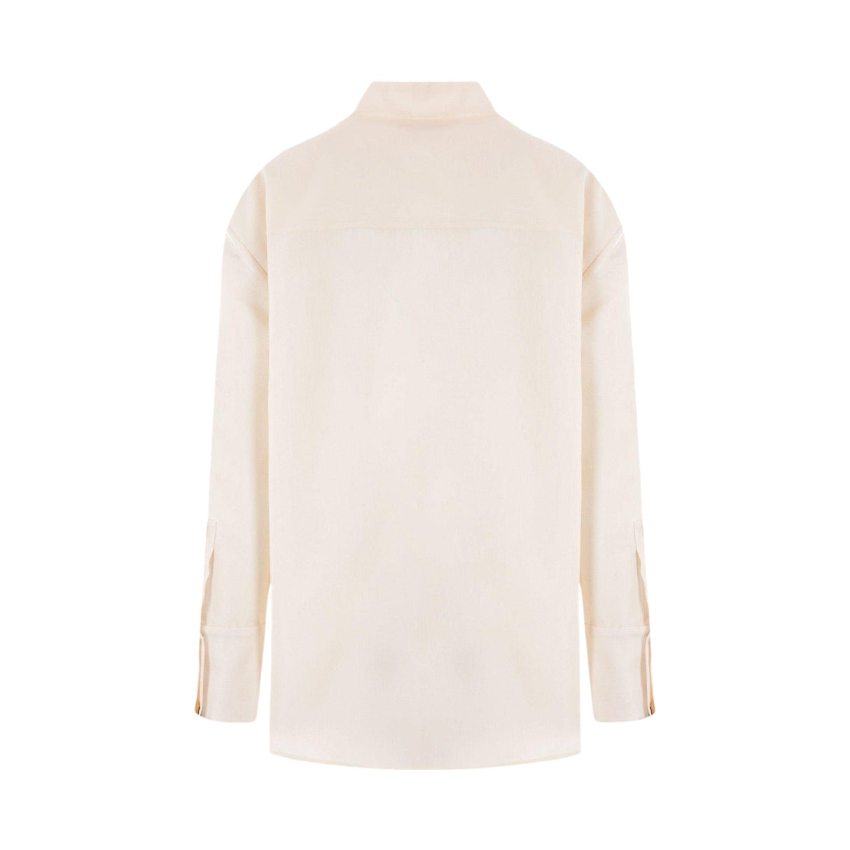 Faille Oversized Shirt-SAINT LAURENT-JOHN JULIA