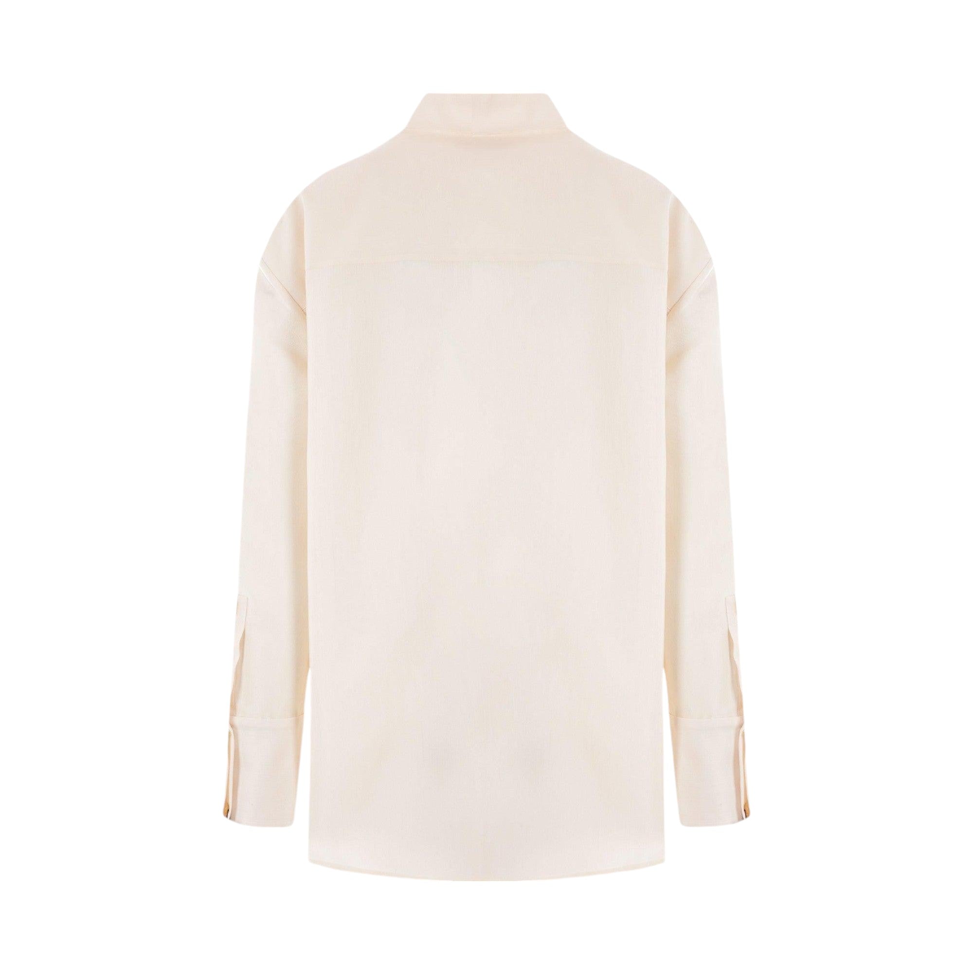 Faille Oversized Shirt-SAINT LAURENT-JOHN JULIA