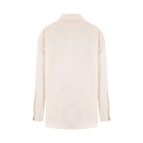 Faille Oversized Shirt-SAINT LAURENT-JOHN JULIA