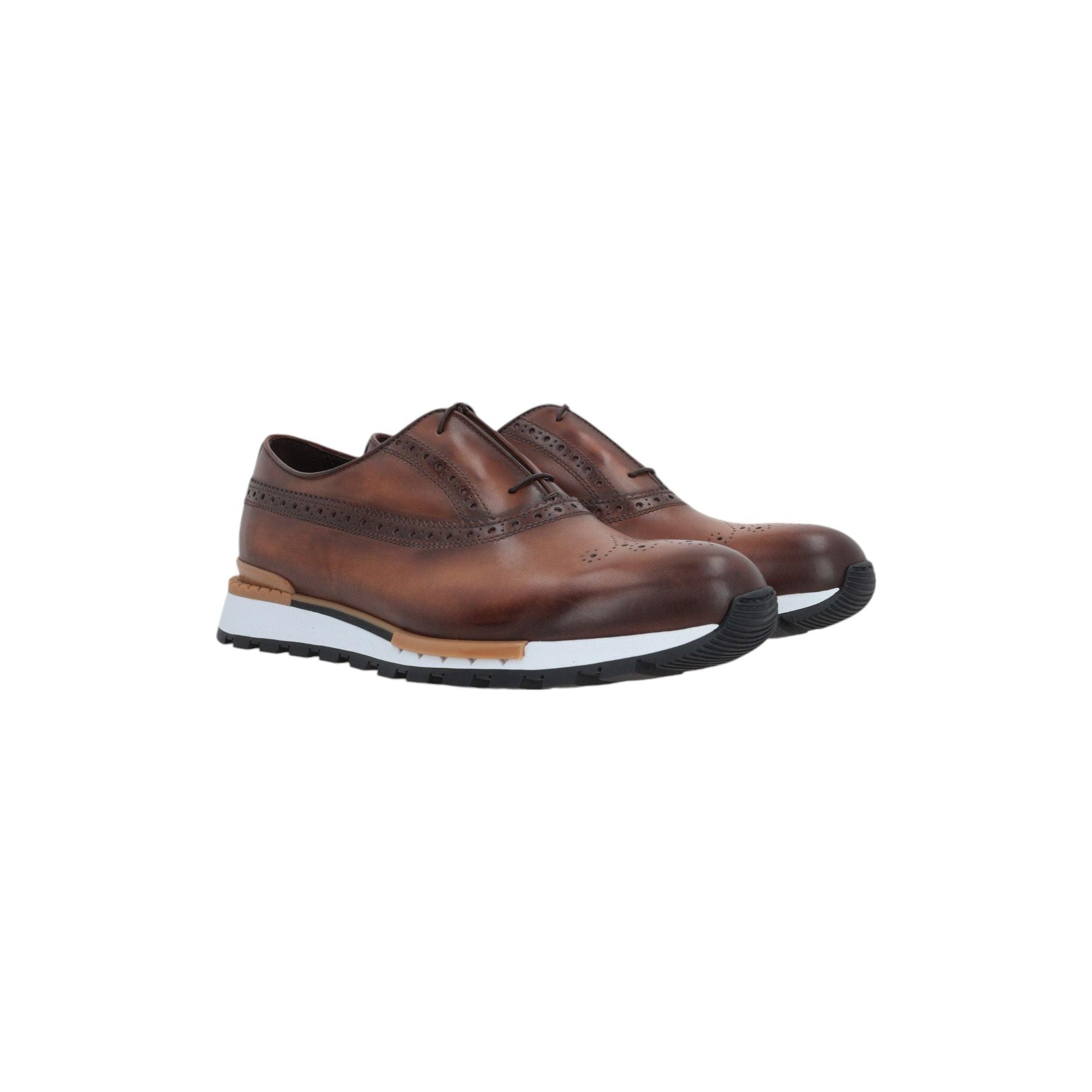 Fast Track Venezia Leather Sneakers-BERLUTI-JOHN JULIA