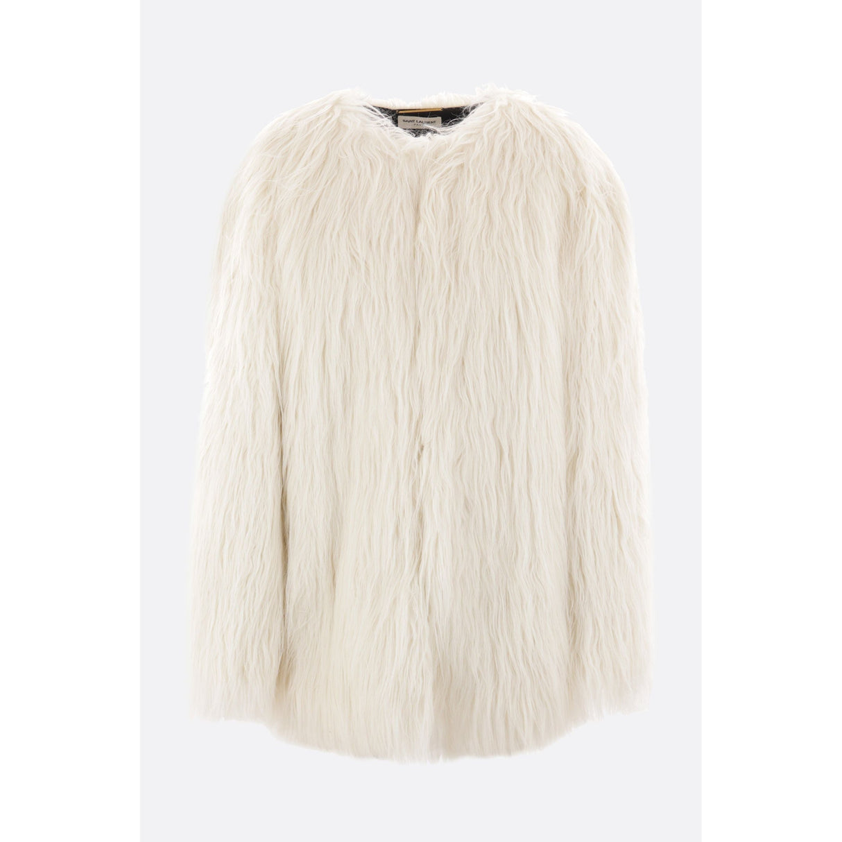 Faux Fur Coat-SAINT LAURENT-JOHN JULIA