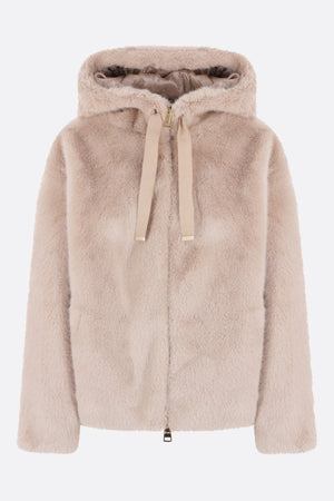 Faux Fur Full-zip Jacket-HERNO-JOHN JULIA