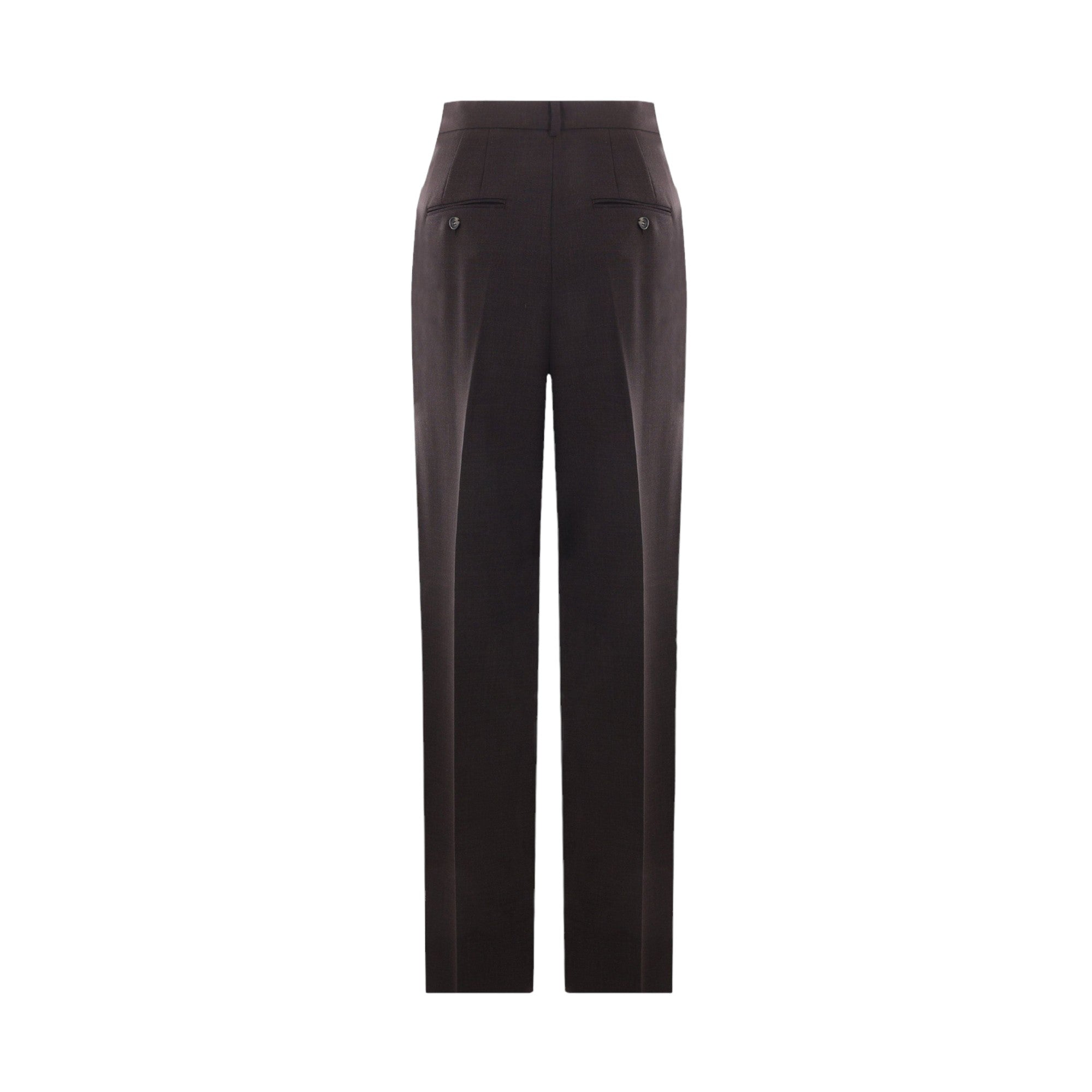 Felice Stretch Wool Darted Pants-SPORTMAX-JOHN JULIA