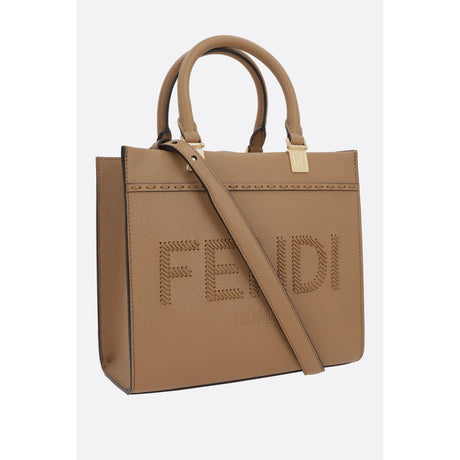 Fendi Sunshine Small Leather Tote-FENDI-JOHN JULIA