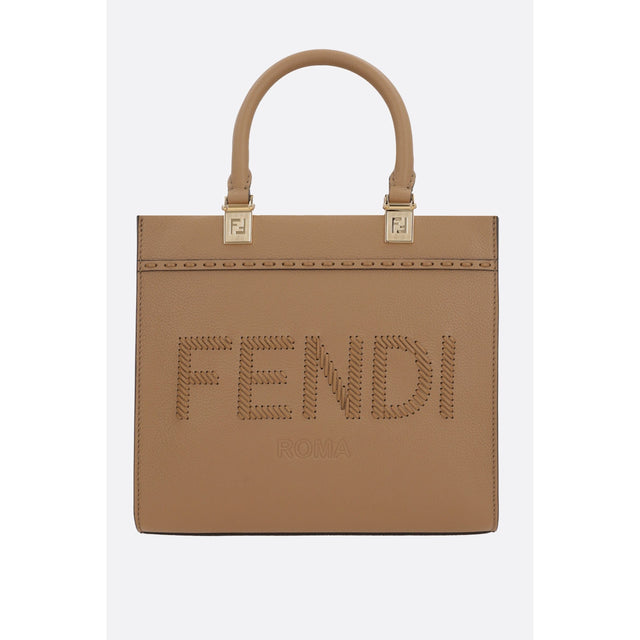 Fendi Sunshine Small Leather Tote-FENDI-JOHN JULIA