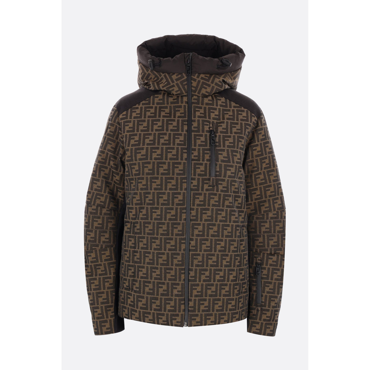 FF Jacquard Down Jacket-FENDI-JOHN JULIA