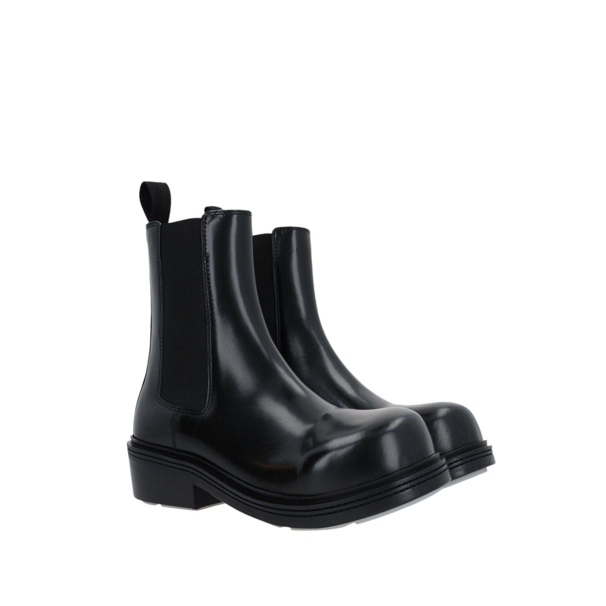 Fireman Brushed Leather Chelsea Boots-BOTTEGA VENETA-JOHN JULIA