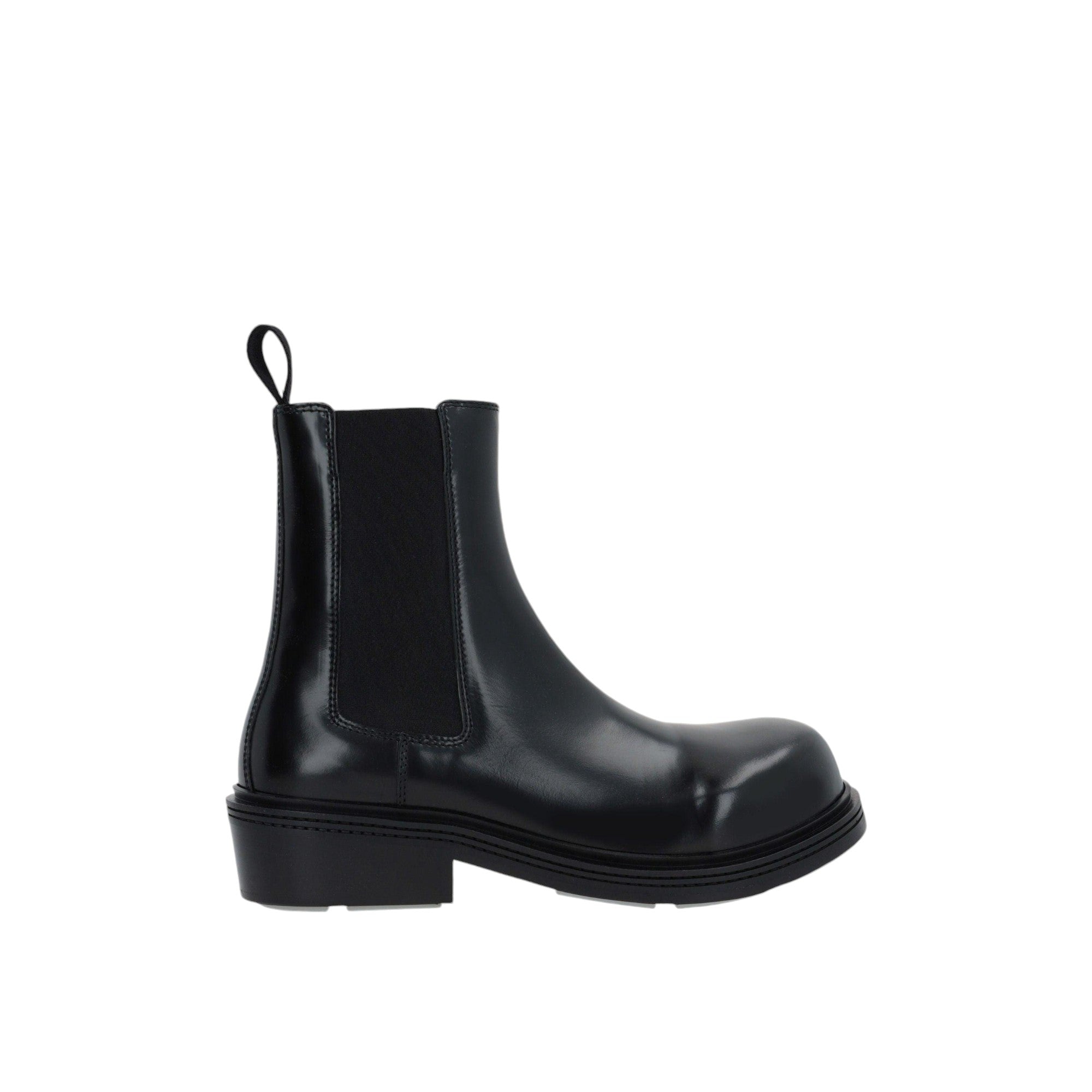 Fireman Brushed Leather Chelsea Boots-BOTTEGA VENETA-JOHN JULIA