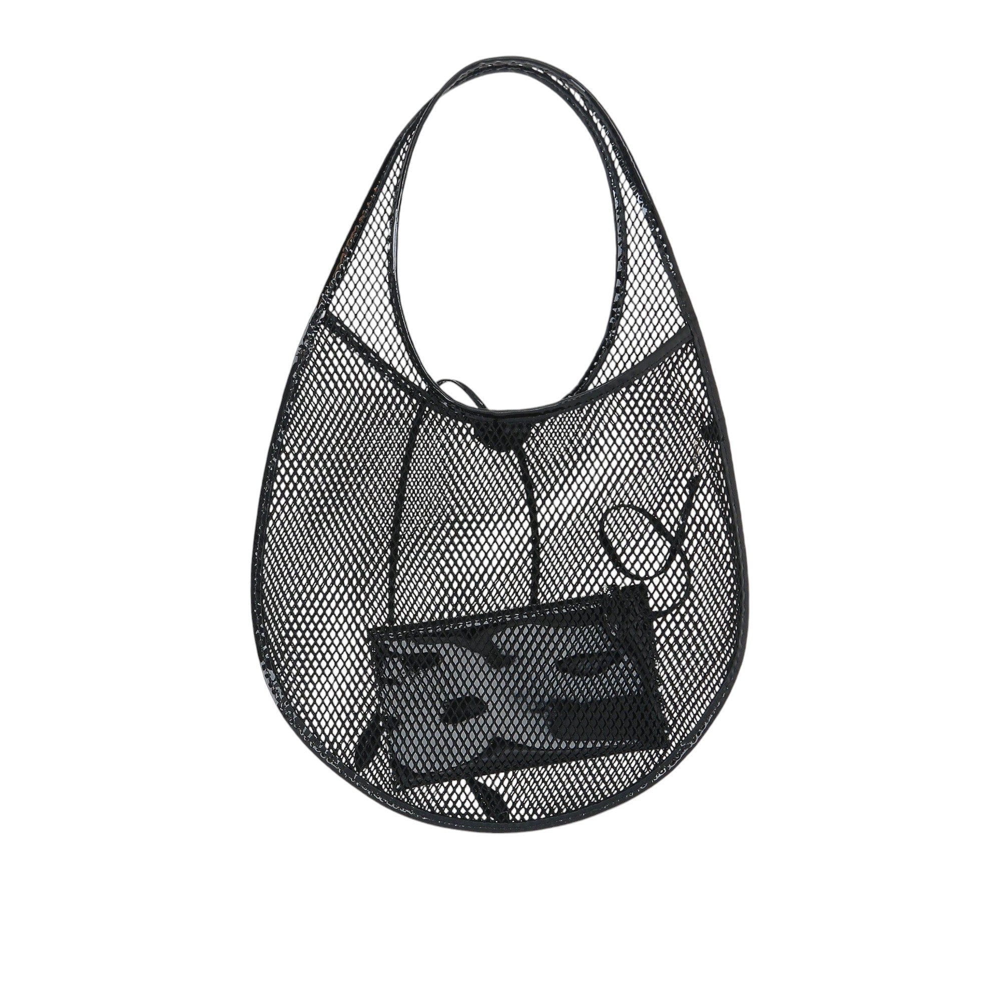 Fishnet Medium One Piece Bag-ALAÏA-JOHN JULIA