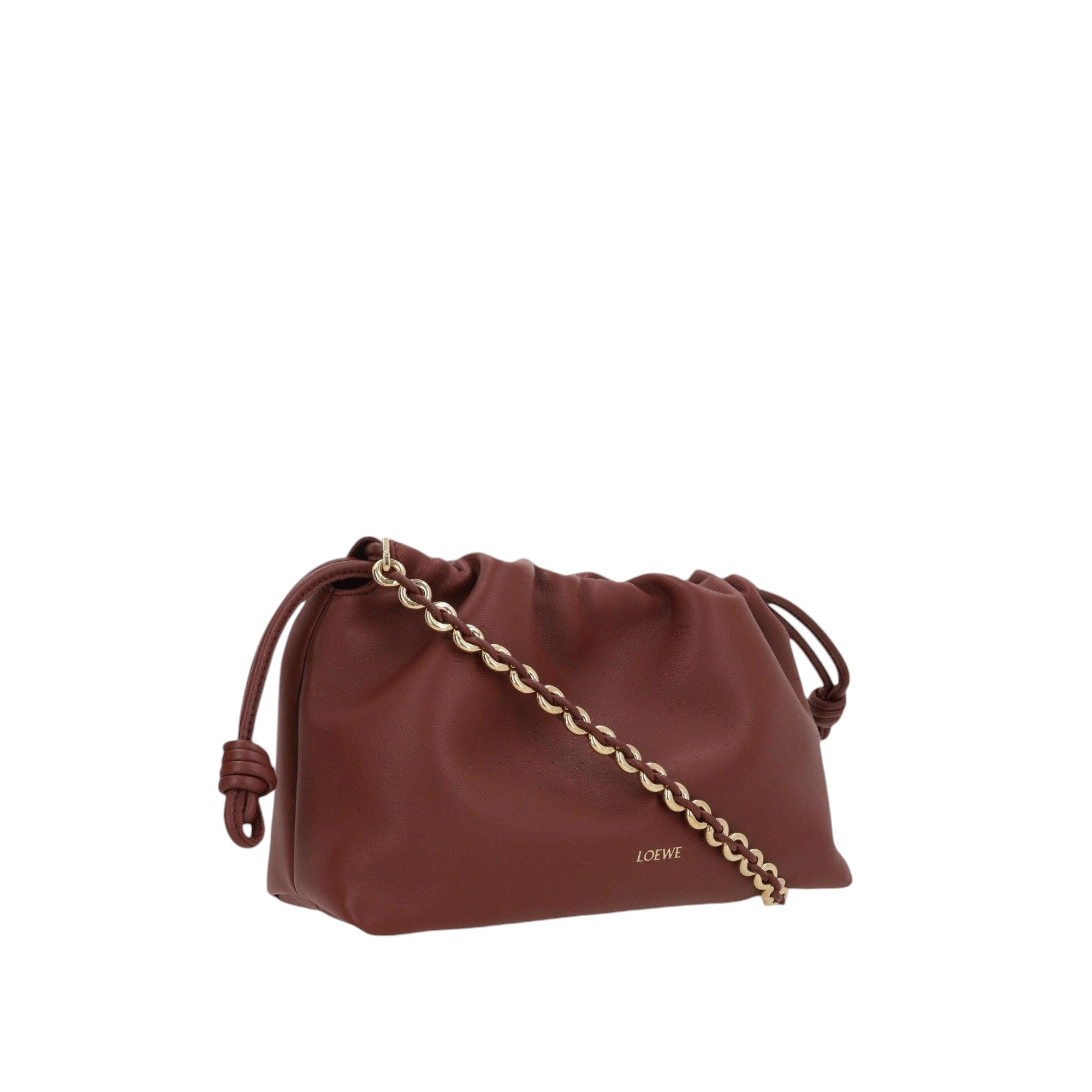 Flamenco Nappa Leather Shoulder Bag-LOEWE-JOHN JULIA