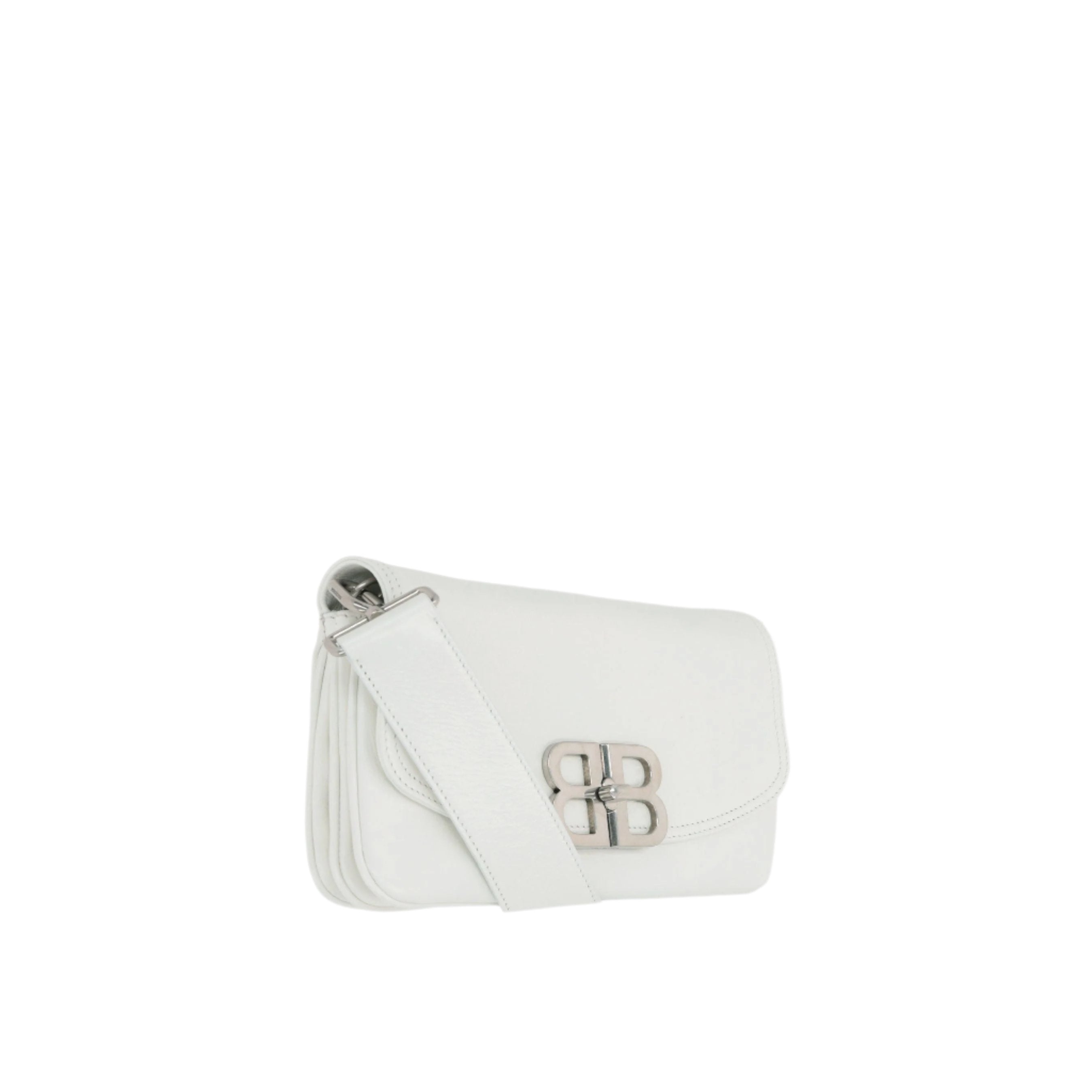 Flap BB Soft Small Leather Shoulder Bag-BALENCIAGA-JOHN JULIA