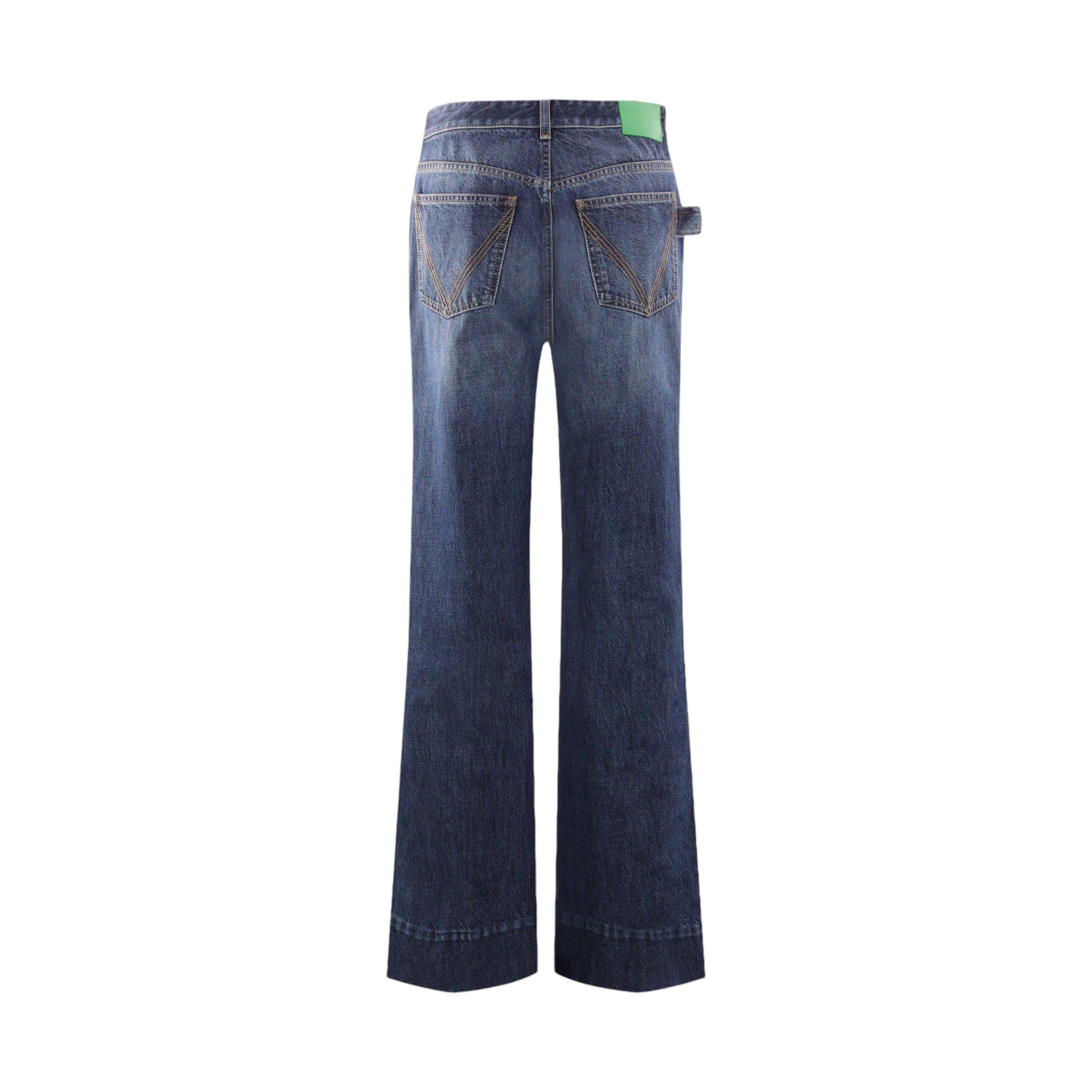 Flared Denim Jeans-BOTTEGA VENETA-JOHN JULIA