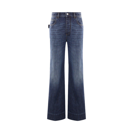 Flared Denim Jeans-BOTTEGA VENETA-JOHN JULIA