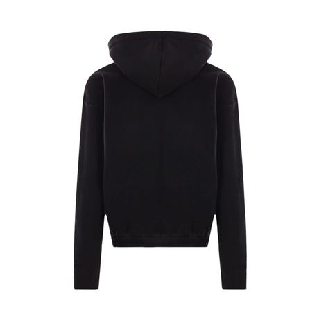 Fleece Hoodie-SAINT LAURENT-JOHN JULIA