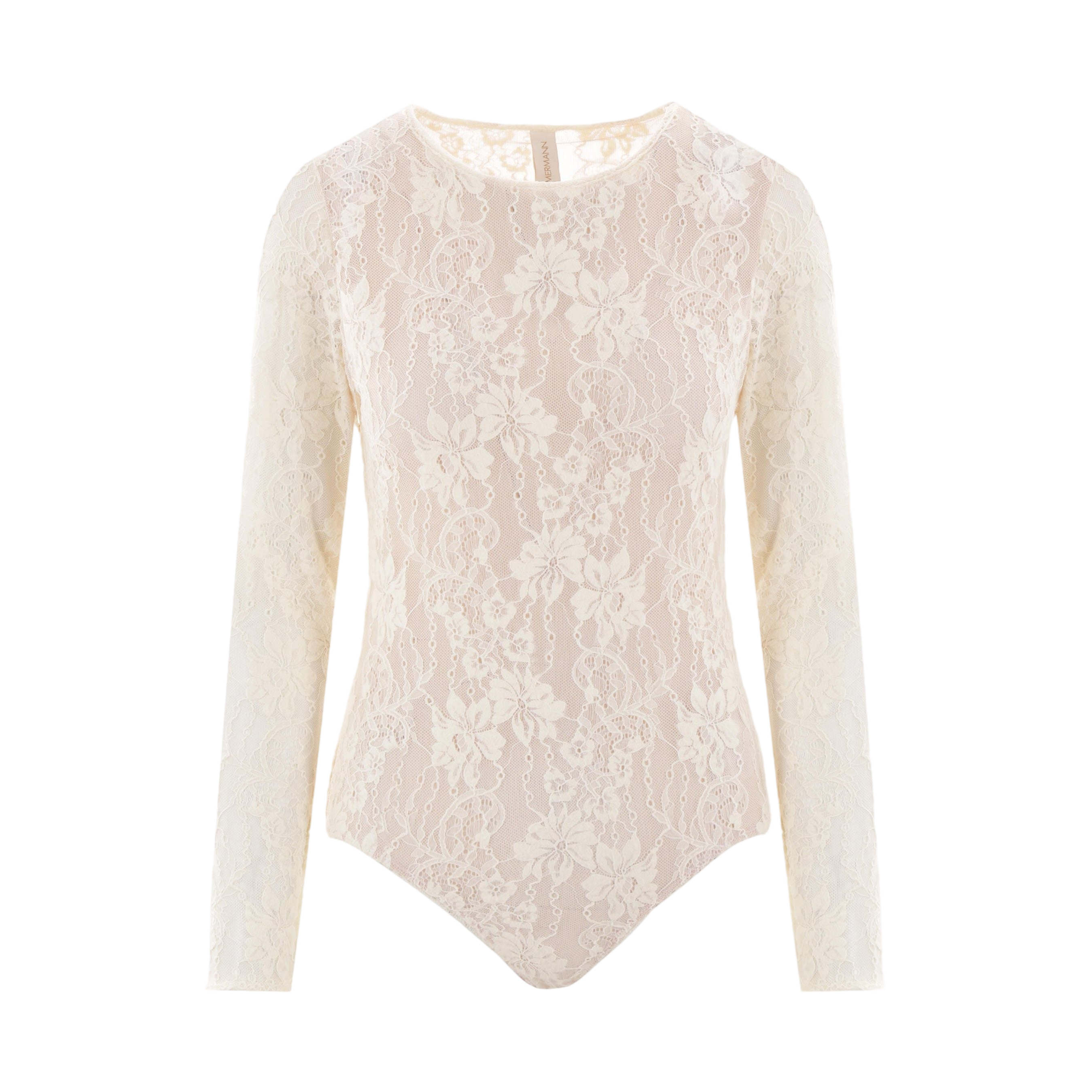 Floral Lace Bodysuit-ZIMMERMANN-JOHN JULIA