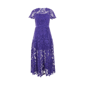 Floral Lace Midi Dress-SELF-PORTRAIT-JOHN JULIA