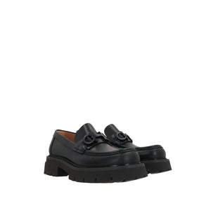 Florian Smooth Leather Loafers-FERRAGAMO-JOHN JULIA