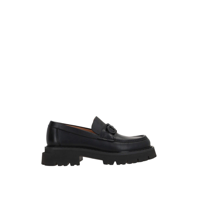 Florian Smooth Leather Loafers-FERRAGAMO-JOHN JULIA