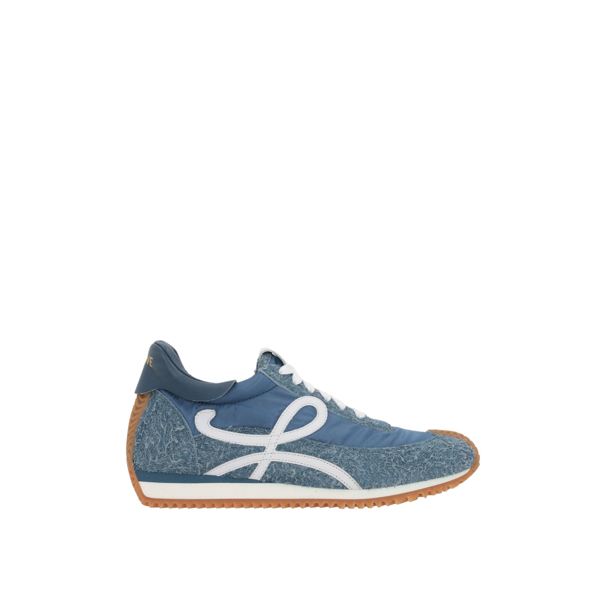 Flow Nylon and Brushed Suede Sneakers-LOEWE-JOHN JULIA