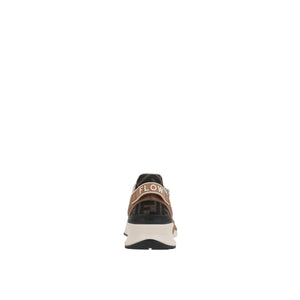 Flow Smooth Leather FF Sneakers-FENDI-JOHN JULIA