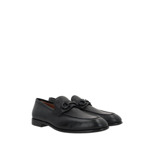 Foster Grainy Leather Loafers-FERRAGAMO-JOHN JULIA