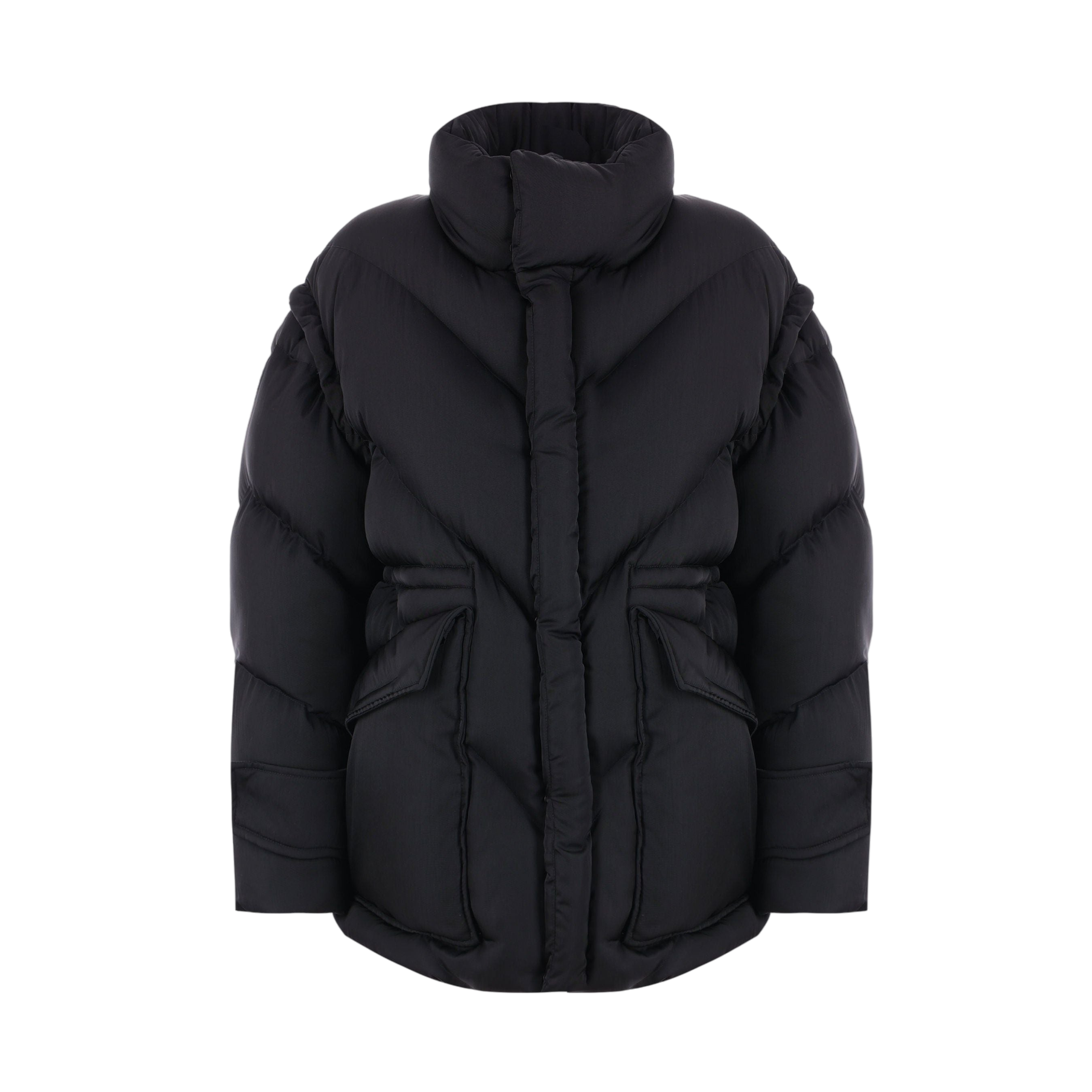 Froissé Nylon Padded Jacket-DEL CORE-JOHN JULIA