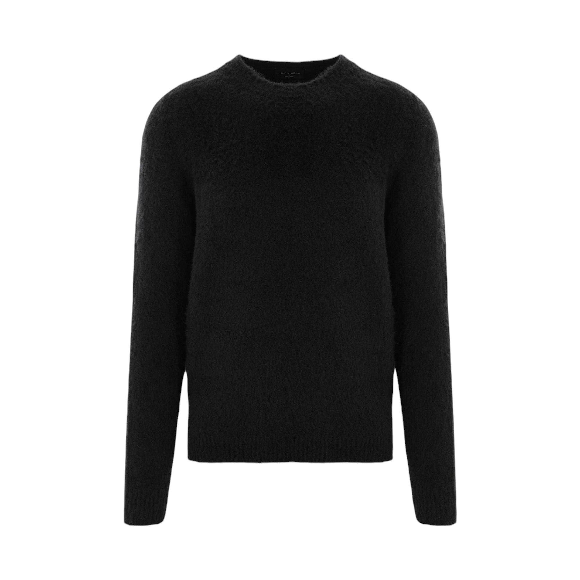 Frosted Cotton Blend Sweater-ROBERTO COLLINA-JOHN JULIA