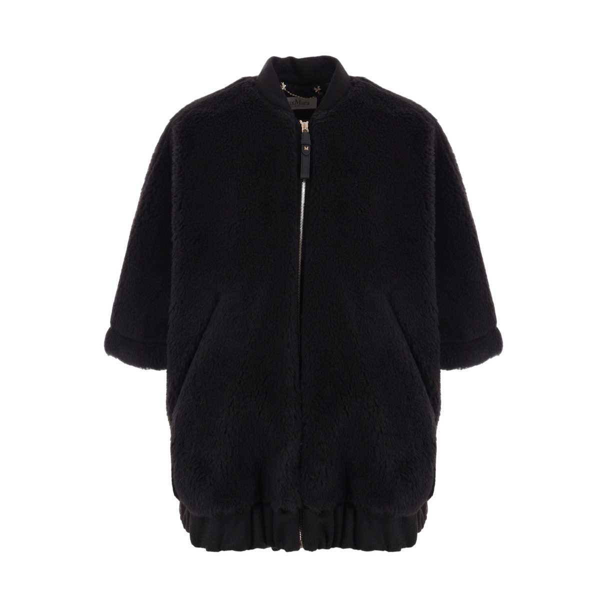 Full-zip Teddy Cape-MAX MARA-JOHN JULIA