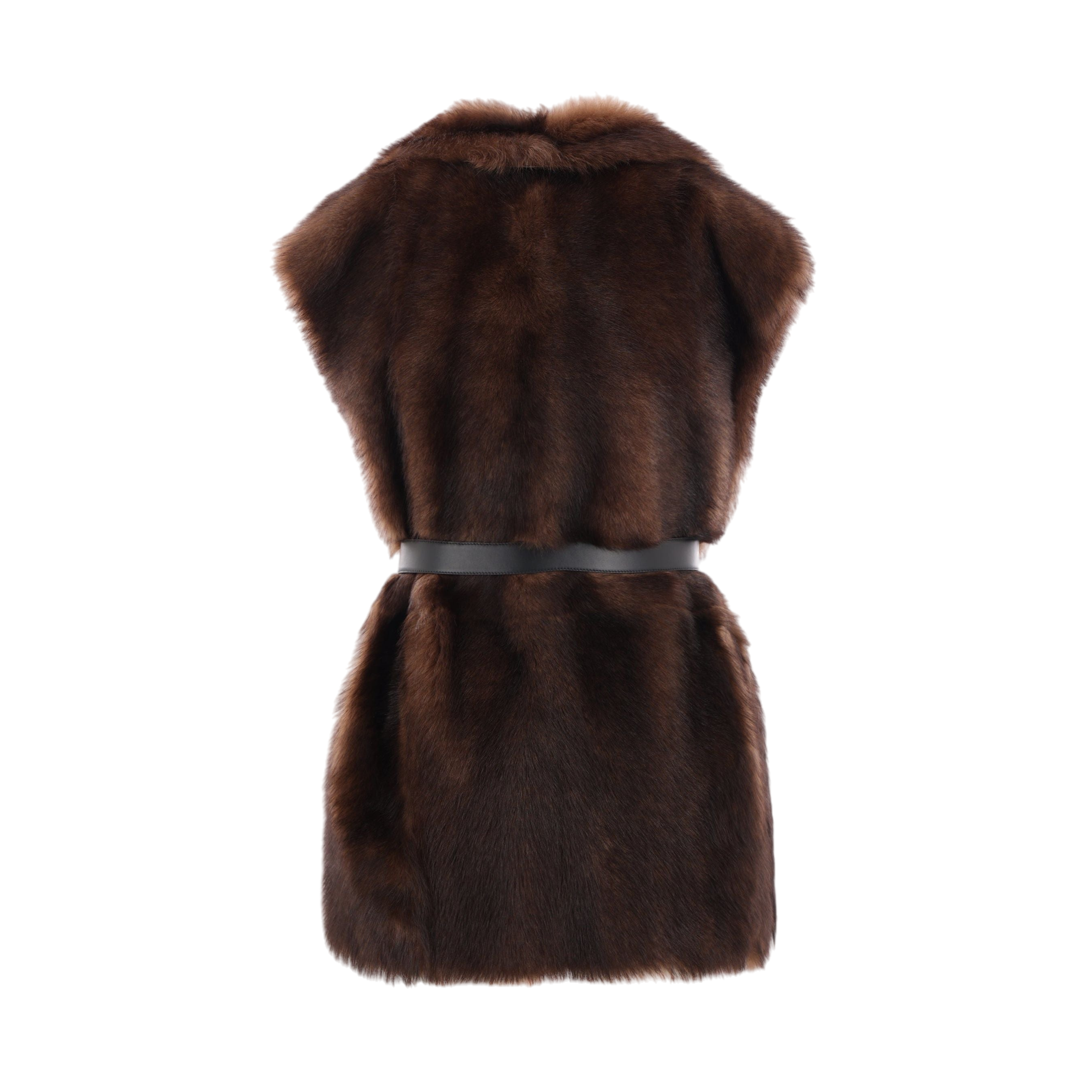 Fur Vest-PRADA-JOHN JULIA