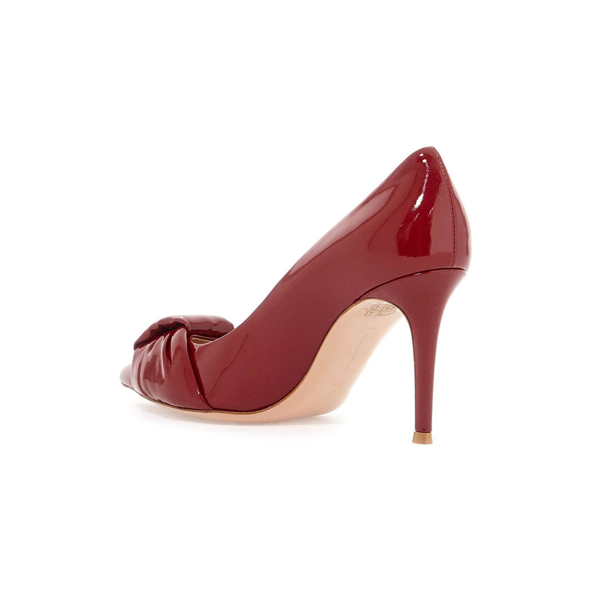 GIANVITO ROSSI-"Patent Leather Décollet -JOHN JULIA.