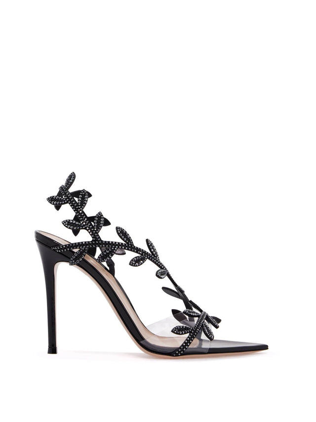 Flavia Crystal Embellished Sandals-Gianvito Rossi-JOHN JULIA